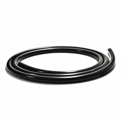 Tuyau d'aspirateur 4mm noir