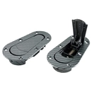 Serrure de capot RaceLatch en fibre de carbone et aluminium